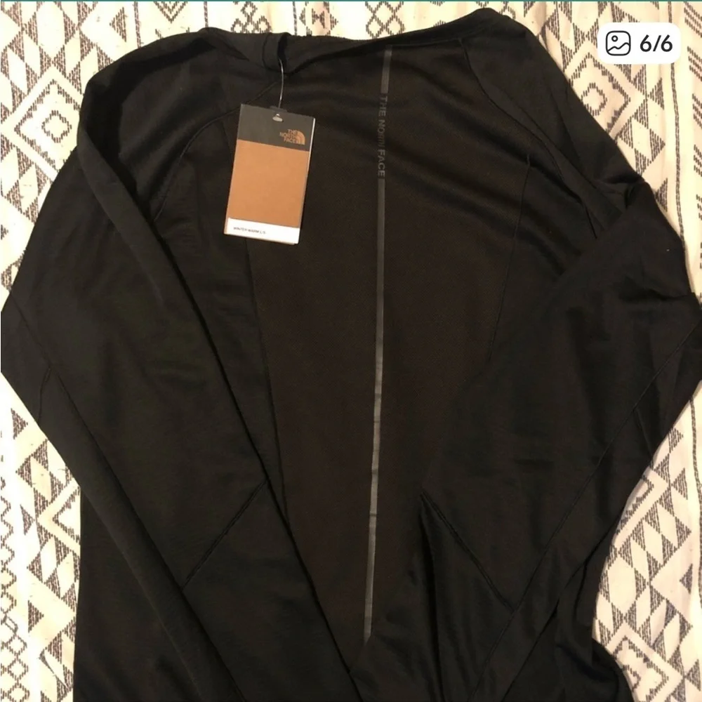 NEW The North Face Long Sleeve Tee - Winter Warm Black M
